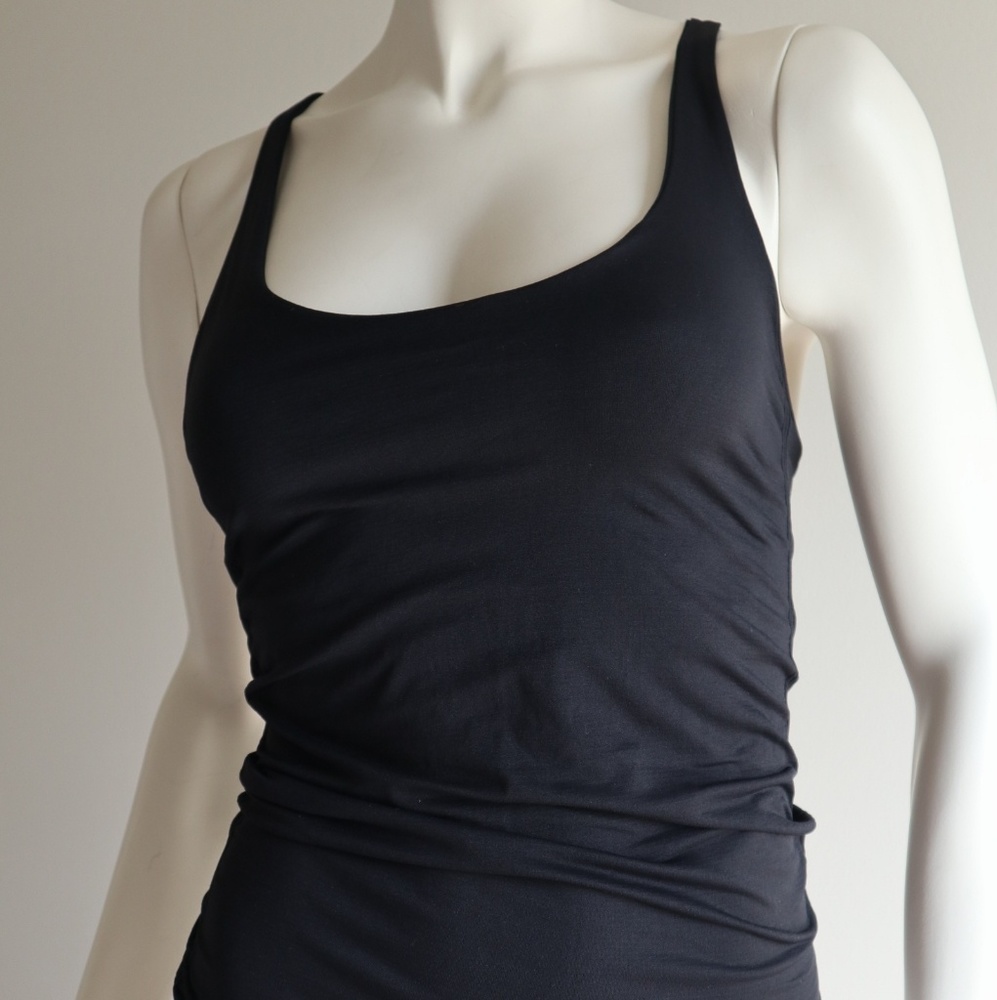 Arden B Black Racerback Spandex Tank
